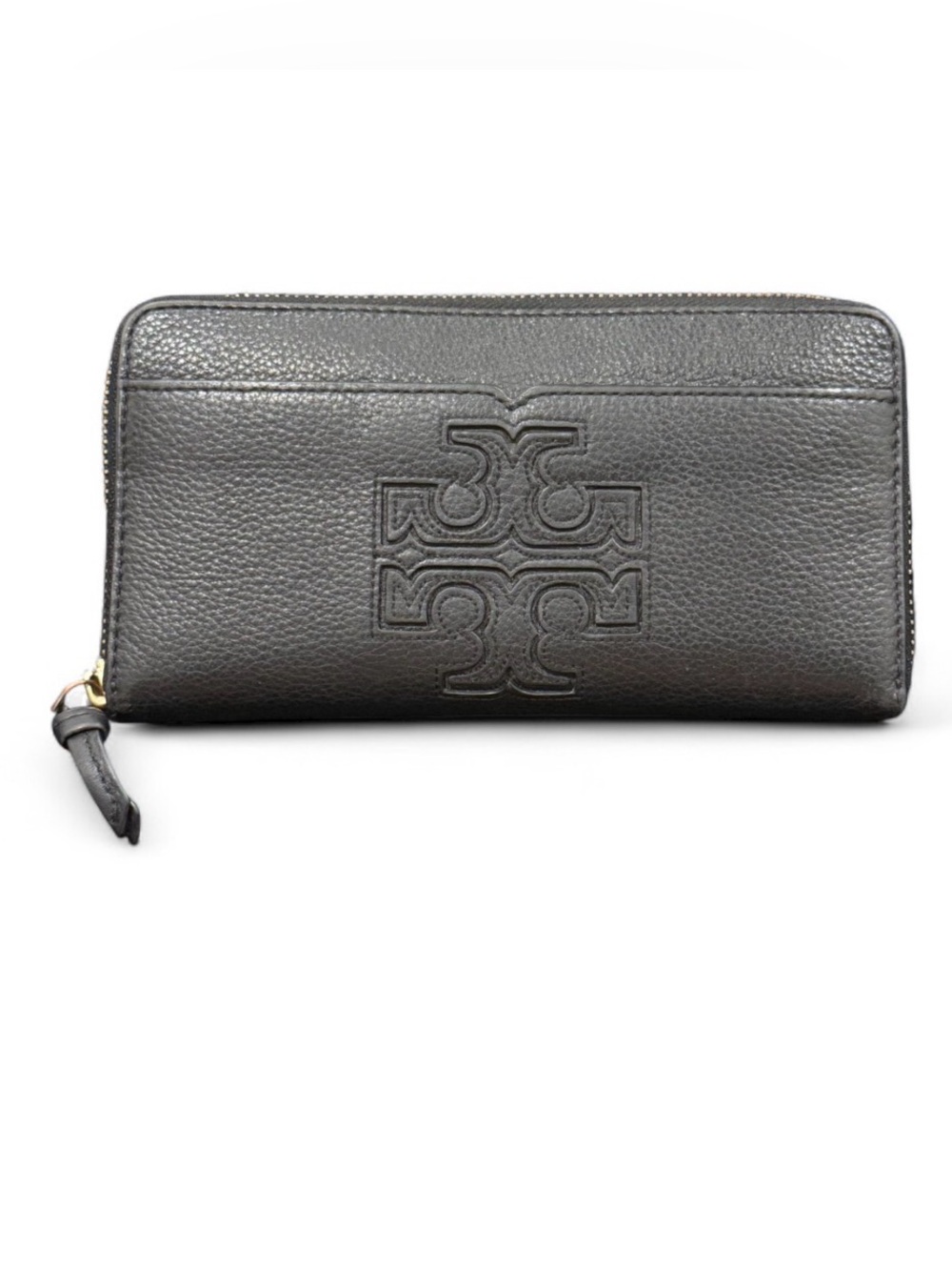 Tory Burch Black Leather Wallet